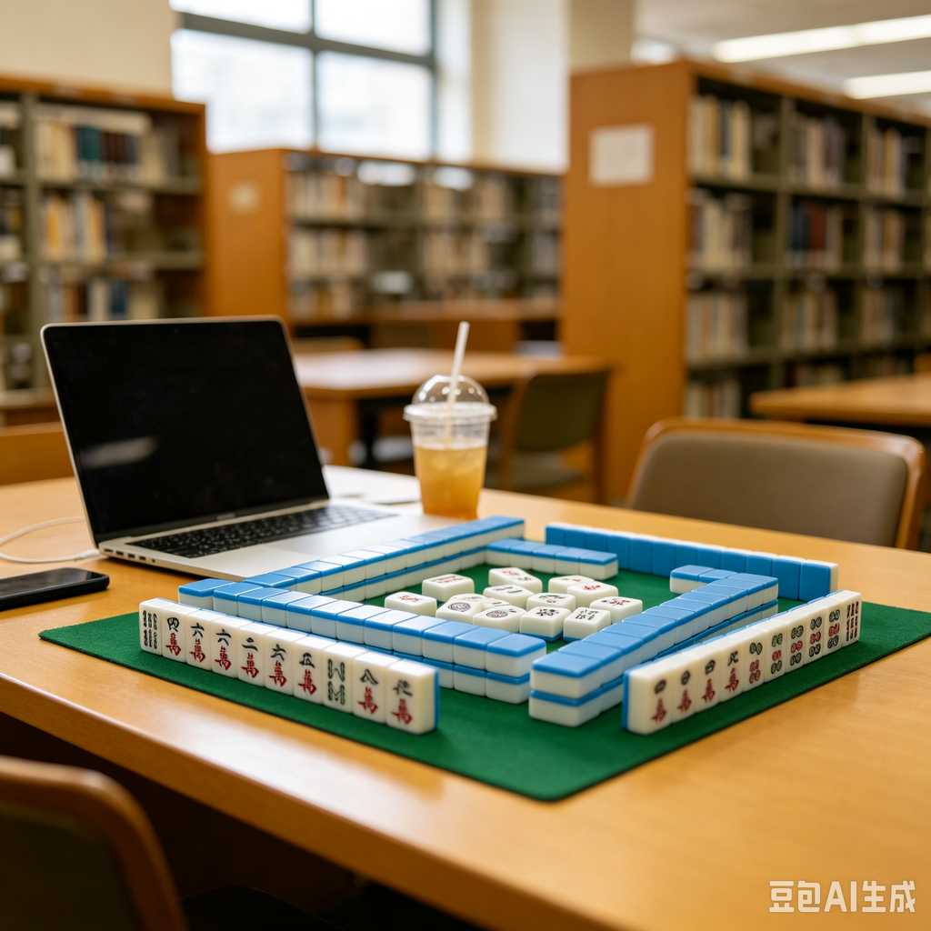 wood mahjong tiles